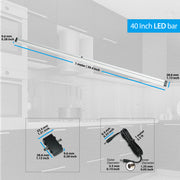 Extra Long 40 inch with IR Sensor - LED Dimmable Panel (No Power Supply Included)