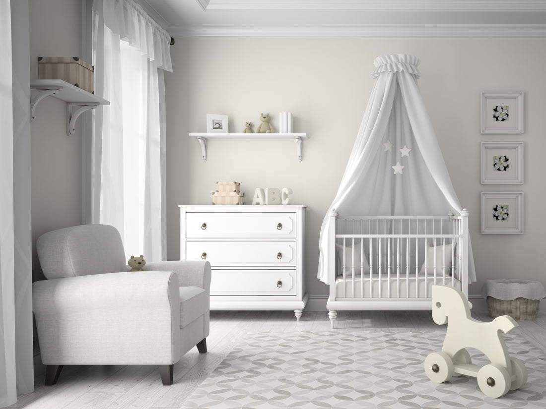 under shelf lighting for nursery room