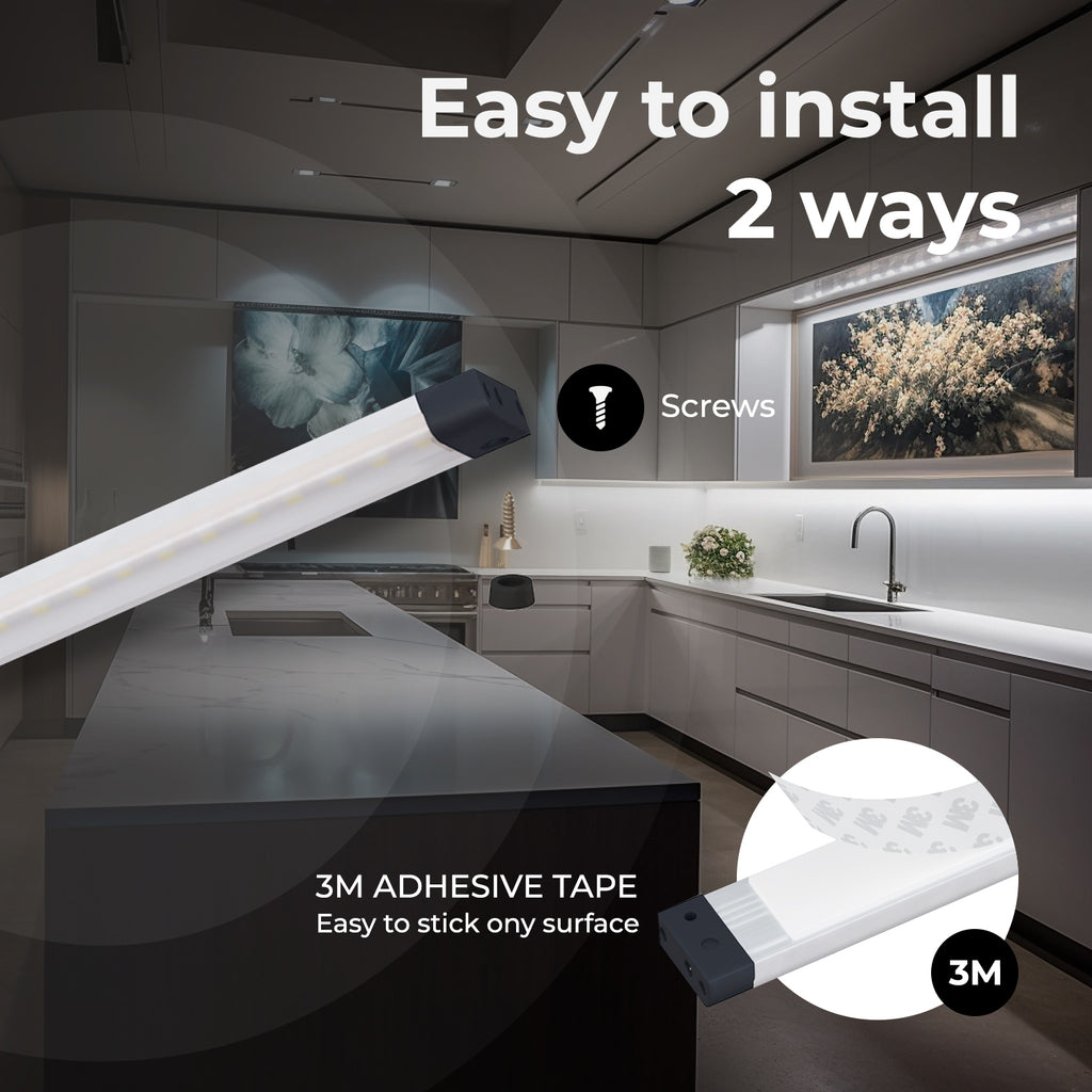 12 inch 6 Panels LED Dimmable Under Lighting EShine