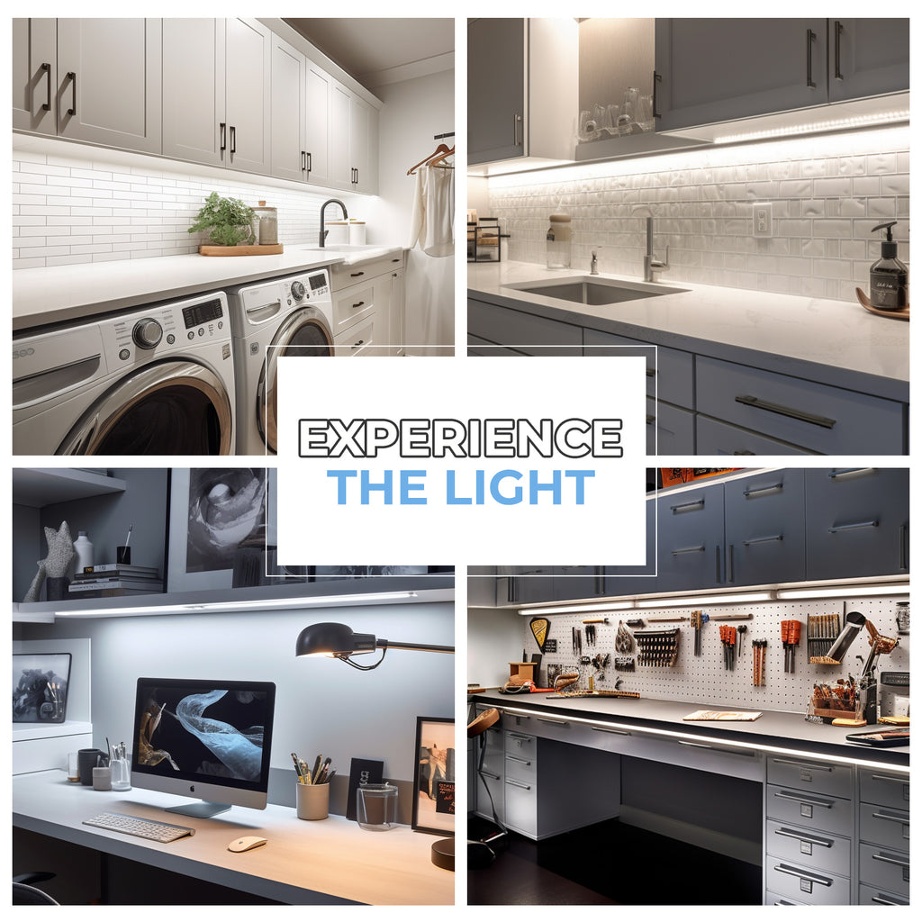 12 Panels 12 inch LED Dimmable Under Lighting EShine