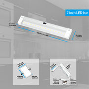 White Finish 7 inch with IR Sensor - LED Dimmable Panel (No Power Supply Included)