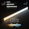 17 inch Rechargeable Battery Powered Hand Wave Activated LED Under Cabinet Lighting – Dimmable