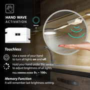 Under Cabinet Puck Lights with Hand Wave Sensor – Dimmable – Pack of 6