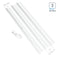 White Finish 3 Extra Long 40 inch Panels LED Dimmable Under Cabinet Lighting