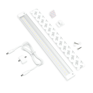 White Finish 12 inch 24V - NO IR Sensor -  LED Dimmable Panel (No Power Supply Included)